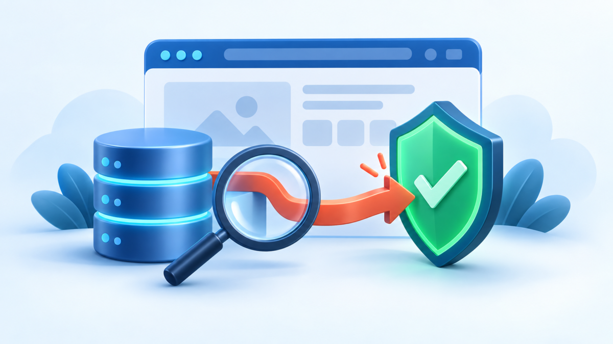 WordPressデータベースのoptionsに入った不正リダイレクトを調査するイメージ
